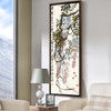 Qi Baishi,Bees and Wisteria,Chinese painting,Vertical Narrow Art,large wall art,framed wall art,canvas wall art,M588