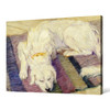 Franz Marc,Sleeping Dog,large wall art,framed wall art,canvas wall art,large canvas,M3788