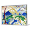 Franz Marc,Chamois,Abstract Wall Art,large wall art,framed wall art,canvas wall art,large canvas,M3784