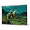 Frank Tenney Johnson,Moonlight On The Ranch,Large Wall Art,Framed Wall Art,Canvas Wall Art,Large Canvas,M3769