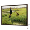 Evariste Carpentier,A Midday Pause By Evariste Carpentier,large wall art,framed wall art,canvas wall art,large canvas,M3696