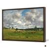 Eugene Louis Boudin,Landscape Fervaques,Pasture scenery,large wall art,framed wall art,canvas wall art,large canvas,M3691