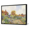 Ernest Arthur Rowe,The Gardens At Chequers Court Drawing,large wall art,framed wall art,canvas wall art,large canvas,M3642