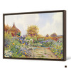 Ernest Arthur Rowe,The Gardens At Chequers Court Drawing,large wall art,framed wall art,canvas wall art,large canvas,M3642