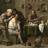 David Teniers the Younger,The Surgeon,art prints,Vintage art,canvas wall art,famous art prints,q931