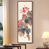 Qi Baishi,Autumn Begonia flower,Chinese painting,Vertical Narrow Art,large wall art,framed wall art,canvas wall art,M579