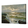 Edward Moran,Homeward Bound by Moran,large wall art,framed wall art,canvas wall art,large canvas,M3596