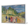 Edvard Munch,The Fairytale Forest,large wall art,framed wall art,canvas wall art,large canvas,M3573