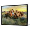 Edgar Samuel Paxson,The Buffalo Hunt,large wall art,framed wall art,canvas wall art,large canvas,M3553