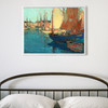 Edgar Payne,Brittany Boats, 1923,large wall art,framed wall art,canvas wall art,large canvas,M3532
