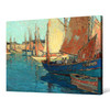 Edgar Payne,Brittany Boats, 1923,large wall art,framed wall art,canvas wall art,large canvas,M3532