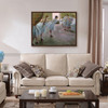 Edgar Degas,Dancers at Rehearsal Pastel,large wall art,framed wall art,canvas wall art,large canvas,M3522