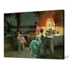 Delphin Enjolras,Three Women on the Terrace,large wall art,framed wall art,canvas wall art,large canvas,M3515
