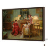 Delphin Enjolras,In the reading room,large wall art,framed wall art,canvas wall art,large canvas,M3510
