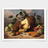 Agostinho da Motta,Natureza-morta com frutas Still Life with Fruit,art prints,Vintage art,canvas wall art,famous art prints,q724