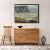 Claude Monet,Stormy Sea in Etretat,large wall art,framed wall art,canvas wall art,large canvas,M3446