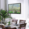 Claude Monet,Springtime,Blooming apple tree in the orchard,large wall art,framed wall art,canvas wall art,large canvas,M3442