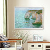 Claude Monet,Manne-Porte, Etretat,large wall art,framed wall art,canvas wall art,large canvas,M3417