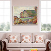 Claude Monet,Falaises des Petites Dalles, 1884,large wall art,framed wall art,canvas wall art,large canvas,M3397