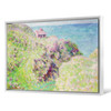 Claude Monet,Customs house at Varengeville,large wall art,framed wall art,canvas wall art,large canvas,M3392