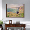Claude Monet,Cliff at Varengeville,large wall art,framed wall art,canvas wall art,large canvas,M3390
