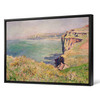 Claude Monet,Cliff at Varengeville,large wall art,framed wall art,canvas wall art,large canvas,M3390