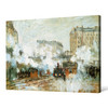 Claude Monet,Arrival of a Train,large wall art,framed wall art,canvas wall art,large canvas,M3378