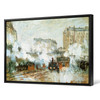 Claude Monet,Arrival of a Train,large wall art,framed wall art,canvas wall art,large canvas,M3378