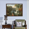 Claude Joseph Vernet,The Waterfalls at Tivoli, with the Villa of Maecenas,large wall art,framed wall art,canvas wall art,large canvas,M3373