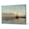 Ciardi Guglielmo,Sunrise at the lagoon,large wall art,framed wall art,canvas wall art,large canvas,M3368