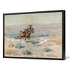 Charles Marion Russell,Roping a Wolf,large wall art,framed wall art,canvas wall art,large canvas,M3342