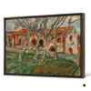 Chaim Soutine,Red Church,large wall art,framed wall art,canvas wall art,large canvas,M3322