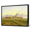 Caspar David Friedrich,Dawn at Neubrandenburg,large wall art,framed wall art,canvas wall art,large canvas,M3305