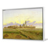 Caspar David Friedrich,Dawn at Neubrandenburg,large wall art,framed wall art,canvas wall art,large canvas,M3305