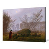 Caspar David Friedrich,A Walk at Dusk,large wall art,framed wall art,canvas wall art,large canvas,M3303