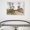 Camille Pissarro,The Road to Saint Cyr at Louveciennes,large wall art,framed wall art,canvas wall art,large canvas,M3285