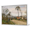 Camille Pissarro,The Road from Louveciennes,large wall art,framed wall art,canvas wall art,large canvas,M3283
