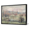 Camille Pissarro,Snow Effect at Eragny,large wall art,framed wall art,canvas wall art,large canvas,M3261