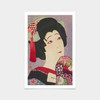 Yamakawa Shuho,Oiran painting,japanese painting,art prints,Vintage art,canvas wall art,famous art prints,V2940
