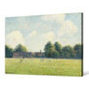 Camille Pissarro,Hampton Court Green,large wall art,framed wall art,canvas wall art,large canvas,M3246