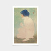 Yamakawa Shuho,Early Summer Bath,japanese painting,art prints,Vintage art,canvas wall art,famous art prints,V2939