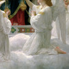 William-Adolphe Bouguereau,The Virgin with Angels,art prints,Vintage art,canvas wall art,famous art prints,V2933