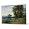 Camille Corot,summer Landscape,large wall art,framed wall art,canvas wall art,large canvas,M3230