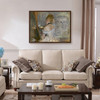 Berthe Morisot,Woman at Her Toilette,large wall art,framed wall art,canvas wall art,large canvas,M3219
