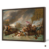 Benjamin West,The Battle of La Hogue,large wall art,framed wall art,canvas wall art,large canvas,M3201