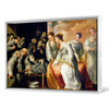 Bartolome Esteban Murillo,The Death of Saint Clare,large wall art,framed wall art,canvas wall art,large canvas,M3194