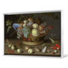Balthasar van der Ast,Still life with fruit and shells,large wall art,framed wall art,canvas wall art,large canvas,M3191