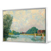 Alfred Sisley,The Thames at Hampton Court, 1874,large wall art,framed wall art,canvas wall art,large canvas,M3103
