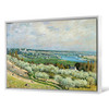 Alfred Sisley,The Terrace at Saint-Germain, Spring,large wall art,framed wall art,canvas wall art,large canvas,M3102