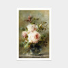 Margaretha Roosenboom,Roses in a Vase,art prints,Vintage art,canvas wall art,famous art prints,V2762